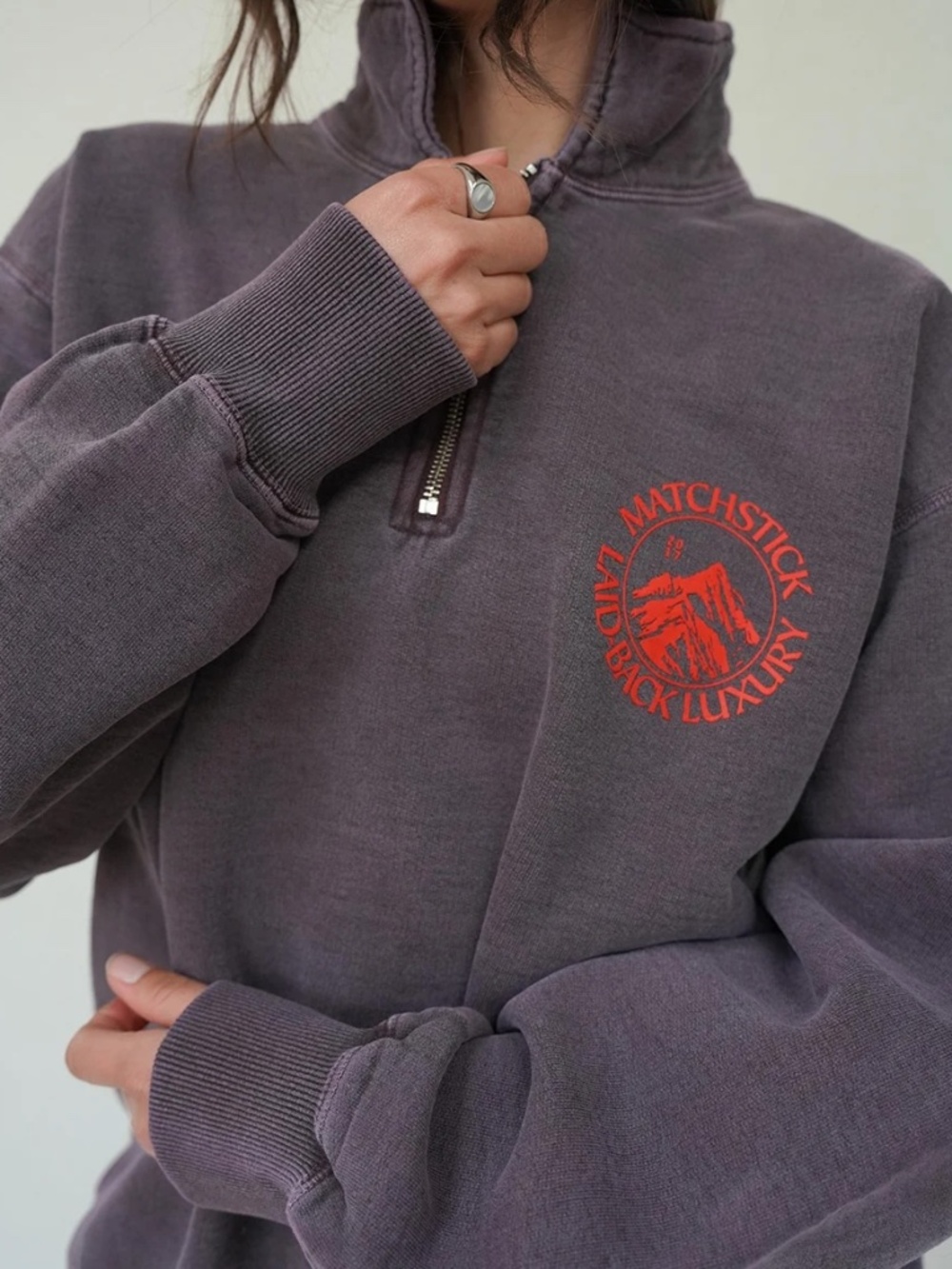 NWOT Range 3/4 Zip Pullover - Vintage Navy